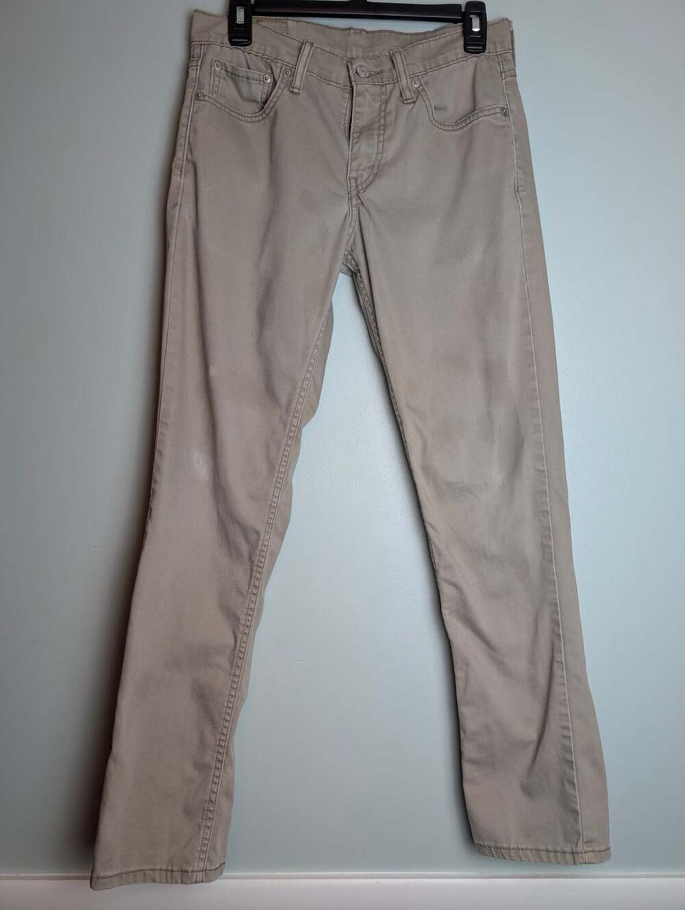 Levi's 511 Slim Fit Tan Pants W30 L32